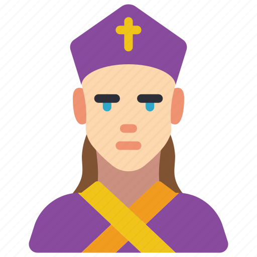 Archbishop, avatar, female, people, professional, professions, user icon - Download on Iconfinder
