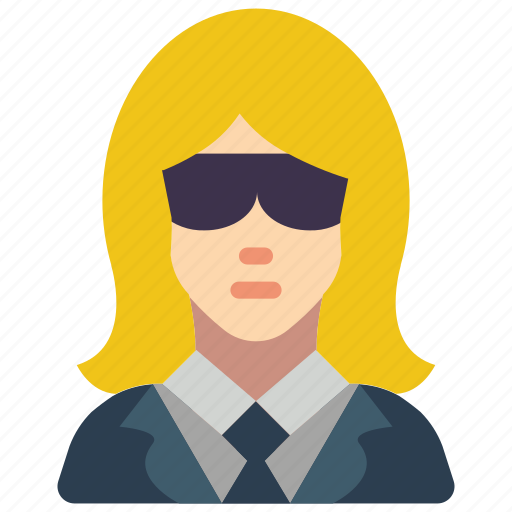Avatar, bouncer, female, people, professional, professions, security icon - Download on Iconfinder