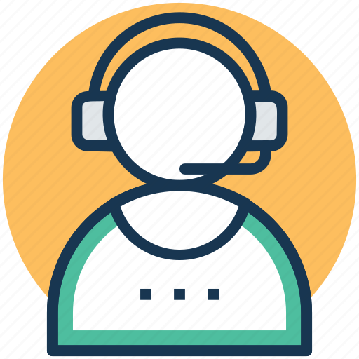 Call center, call operator, customer representative, customer support, telemarketer icon - Download on Iconfinder