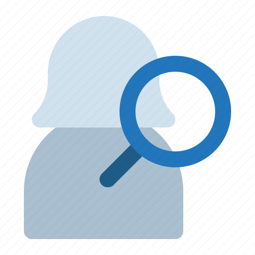Avatar, detective, search, woman icon - Download on Iconfinder