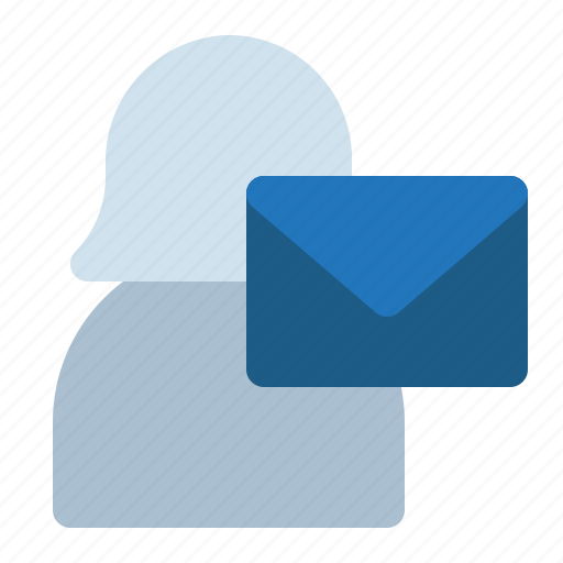 Avatar, mail, post, postwoman icon - Download on Iconfinder