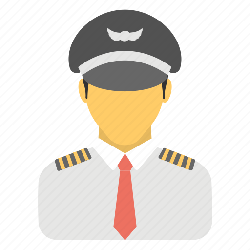 Aircraft pilot, aircrew, airman, captain, pilot icon - Download on Iconfinder
