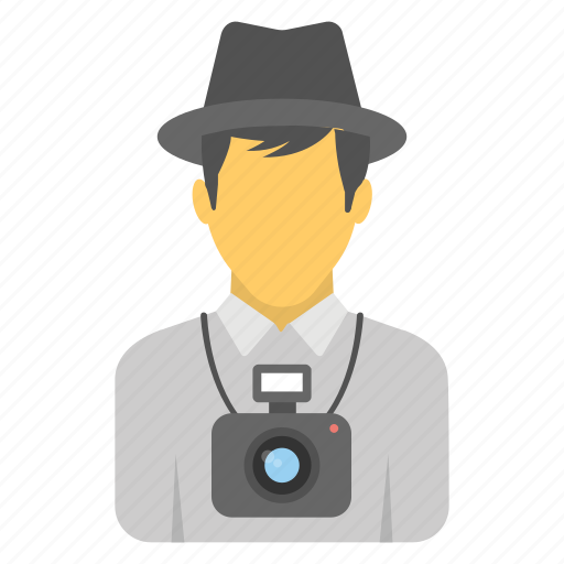 Cameraman, cinematographer, lens man, photographer, photoshooter icon - Download on Iconfinder