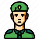 avatar, people, professional, professions, soldier, user