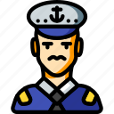 avatar, captain, people, professional, professions, ship, user