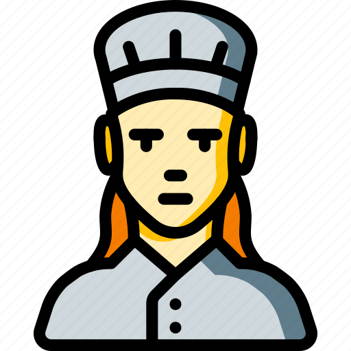 Avatar, chef, female, people, professional, professions, user icon - Download on Iconfinder