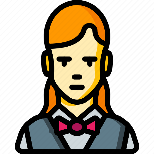 Avatar, people, professional, professions, user, waitress icon - Download on Iconfinder