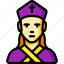 archbishop, avatar, female, people, professional, professions, user 