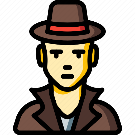 Avatar, detective, male, people, professional, professions, user icon - Download on Iconfinder