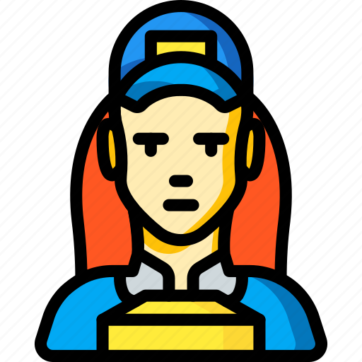 Avatar, delivery, people, professional, professions, user, woman icon - Download on Iconfinder