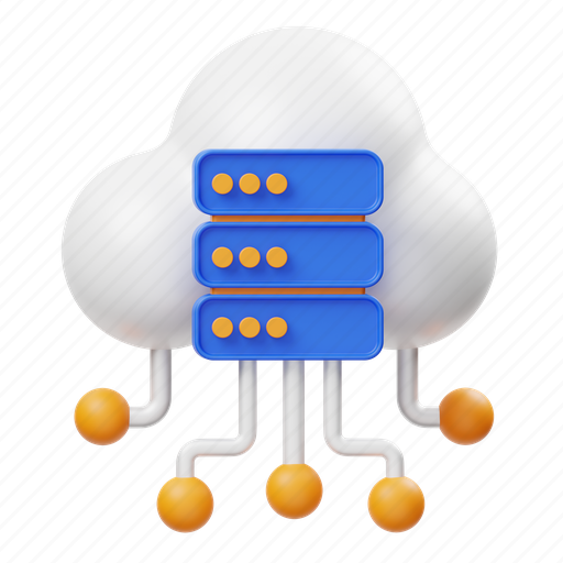 Cloud, server, database, storage, hosting, network, data icon - Download on Iconfinder