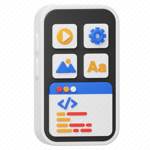 Mobile, app, programming, language, development, coding, program icon - Download on Iconfinder