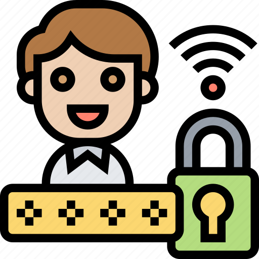 Identity, security, access, code, password icon - Download on Iconfinder