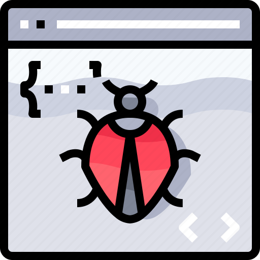 App, browser, bug, develop, development, error icon - Download on Iconfinder