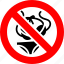 ban, bikini, bra, no, prohibition, sign, swimsuit, forbidden, banned 