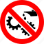 ban, cogs, forbidden, gears, lubricant, prohibition, banned 