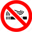 ban, cigarette, no, no smoking, prohibition, sign, forbidden, banned 