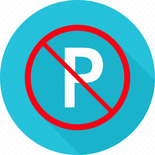 No, no parking, parking, prohibit, prohibited, sign, warning icon - Download on Iconfinder