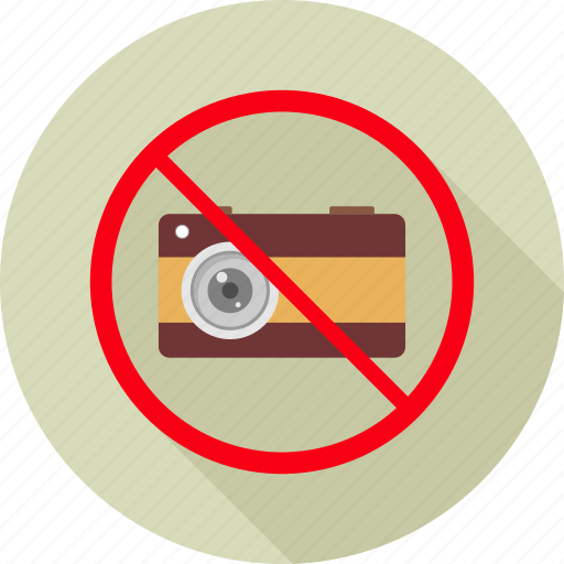 Ban, denied, no photography, no photos, photography, prohibit, prohibited icon - Download on Iconfinder