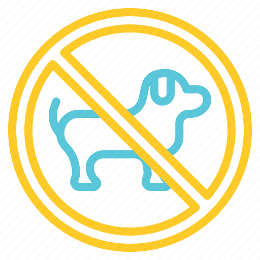 Pets, animals, forbidden, dog, prohibition, no dog, no pets allowed icon - Download on Iconfinder