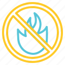 signs, allowed, signaling, prohibition, burning, flames, no fire, no fire allowed