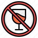 drink, sign, wine, prohibition, alcohol, restriction
