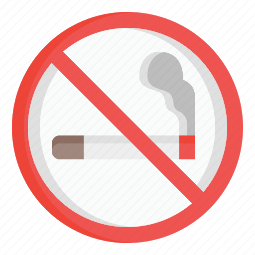 Nosmoking, sign, forbidden, smoking, cigarette, smoke, no smoking icon - Download on Iconfinder