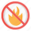 fire, signs, allowed, prohibition, burning, flames, camping, no fire, no fire allowed 