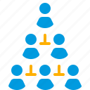 hierarchy, business, chart, manager, organization, leadership, teamwork, group