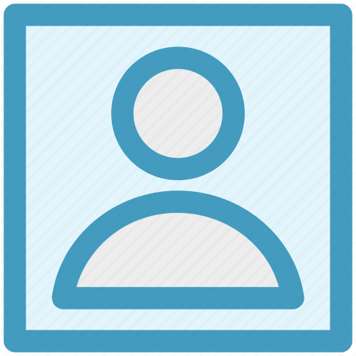 Frame, male, picture, profile, user icon - Download on Iconfinder