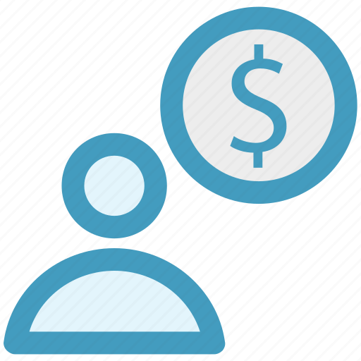 Accounting, banking, businessman, dollar, finance, user icon - Download on Iconfinder