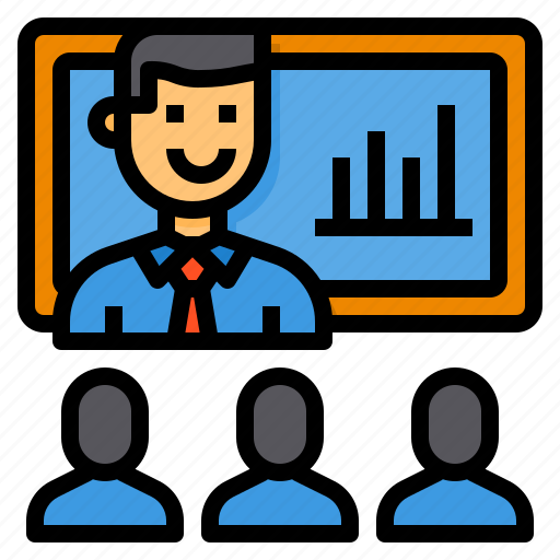 Business, management, meeting, stat, working icon - Download on Iconfinder