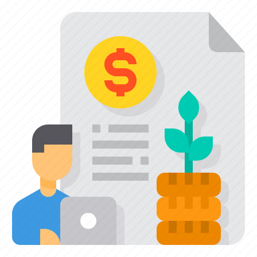 Benefit, business, growth, invesment, money icon - Download on Iconfinder