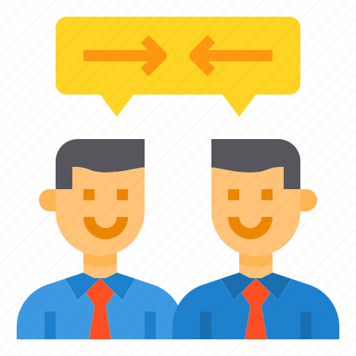 Communication, conversation, man, meeting, people icon - Download on Iconfinder
