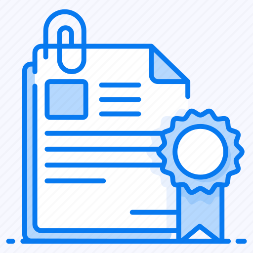 Academic deed, certificate, degree, diploma, qualification icon - Download on Iconfinder