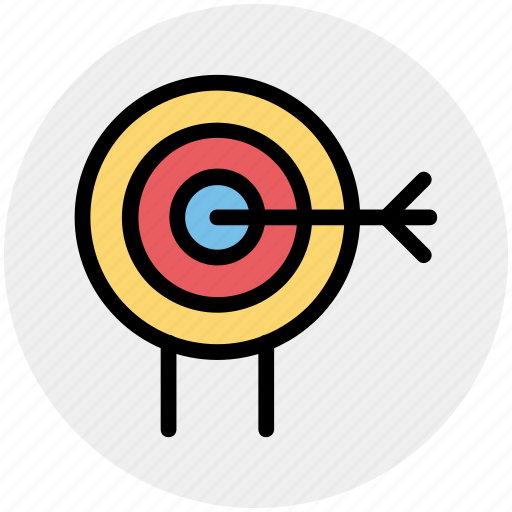 Aim, ambition, shooting, shooting target, sports shooting, target icon - Download on Iconfinder