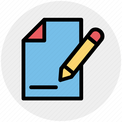 Document, file, page, pen, sheet, text icon - Download on Iconfinder