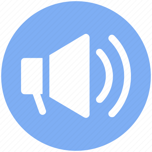 Announcement, loudspeaker, megaphone, speaker, volume icon - Download on Iconfinder