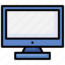 computer, electronics, device, screen, monitor