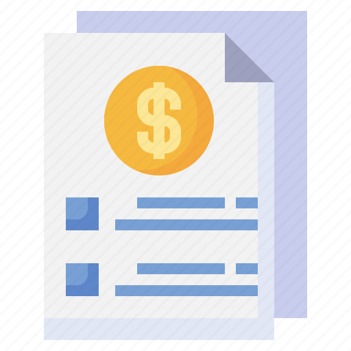 Bill, invoice, project, management, document, business icon - Download on Iconfinder