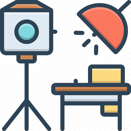 Camera, photo, photography, portrait, reflector, studio, taking icon - Download on Iconfinder