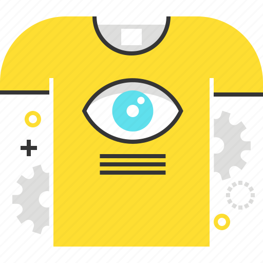 Eye, marketing, promote, shirt, t-shirt printing icon - Download on Iconfinder
