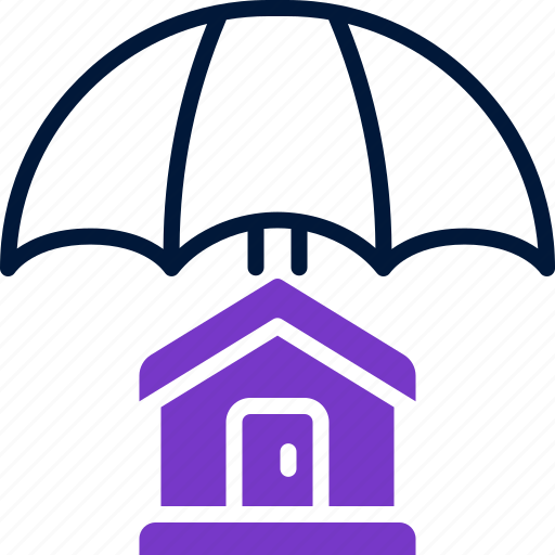 Home, insurance, umbrella, property, protection icon - Download on Iconfinder