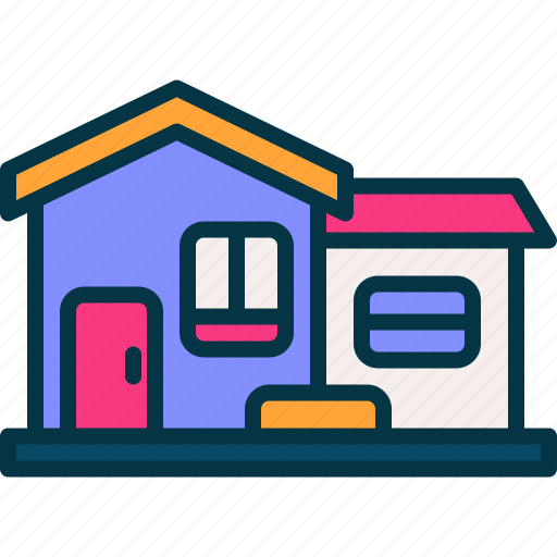 House, home, building, residential, estate icon - Download on Iconfinder