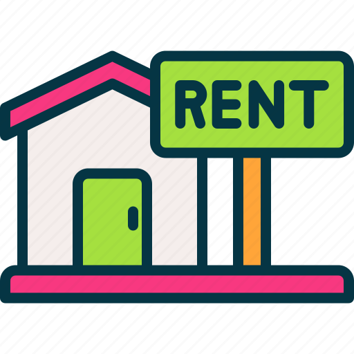 Rent, house, property, real, estate, apartment icon - Download on Iconfinder