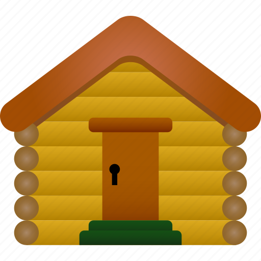 Cabin, house, log cabin, property, village, wood, wooden icon - Download on Iconfinder