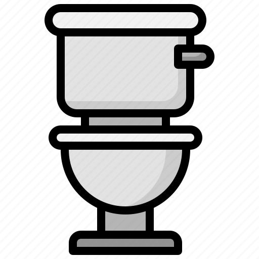 Toilet, wc, bathroom, furniture, household, restroom icon - Download on Iconfinder
