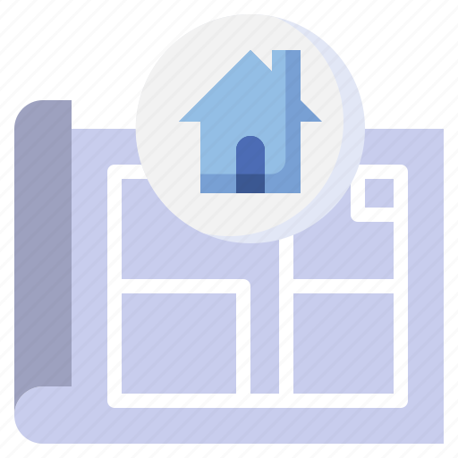 Blueprint, real, estate, plan, floor, house icon - Download on Iconfinder