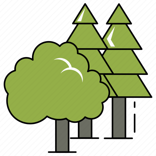 Ecology, environment, forest, green, landscape, nature, trees icon - Download on Iconfinder