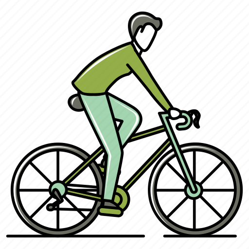 Bicycle, bike, cycling, nature, reduce co2, ride, transportation icon - Download on Iconfinder
